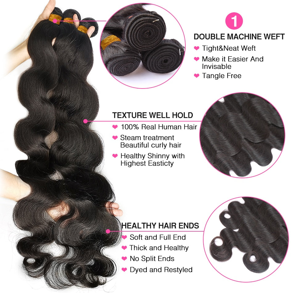 Brazilian Body Wave Bundles