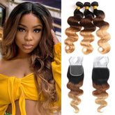 Colored Brazilian Body Wave Hair