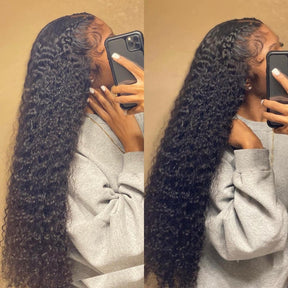 Brazilian Deep Wave Curly Frontal Wig