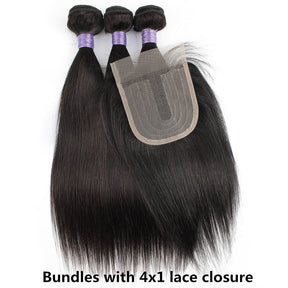 Natural color hair bundles