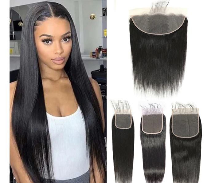 Brazilian Straight Frontals and Closures